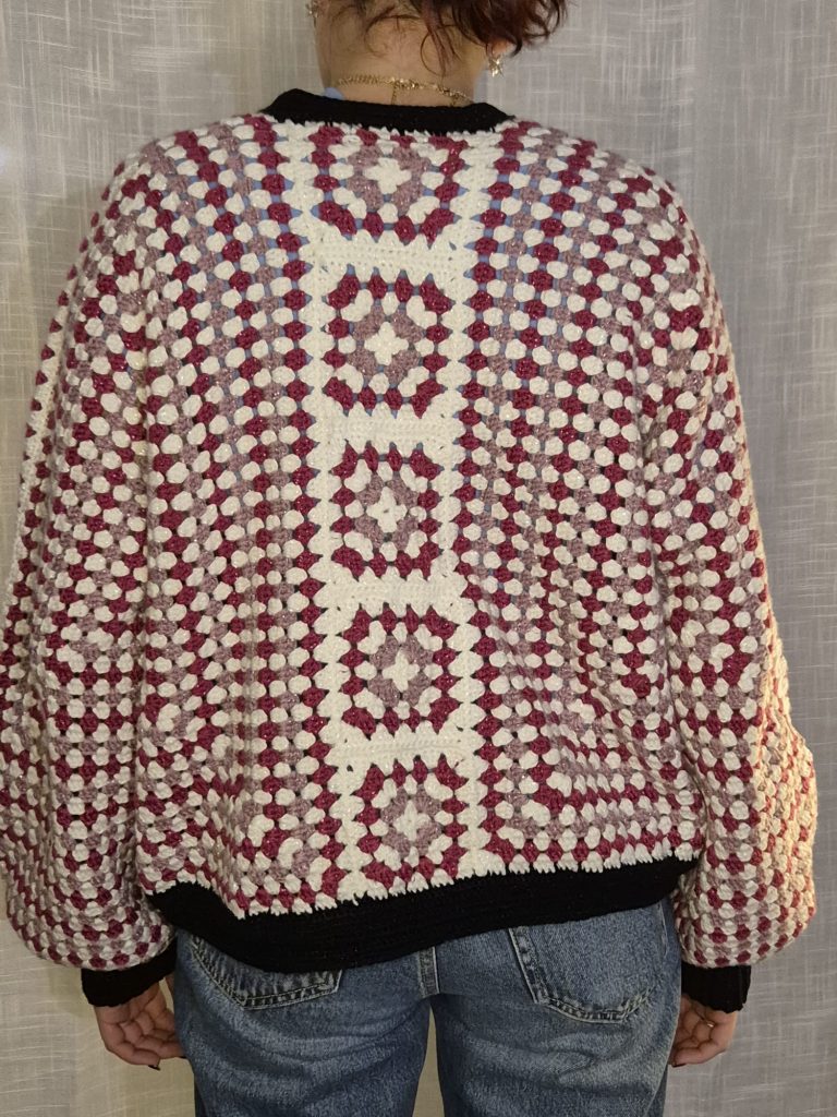 Mon univers dos cardigan