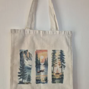tote bag canoë
