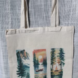 Tote bag Canoë